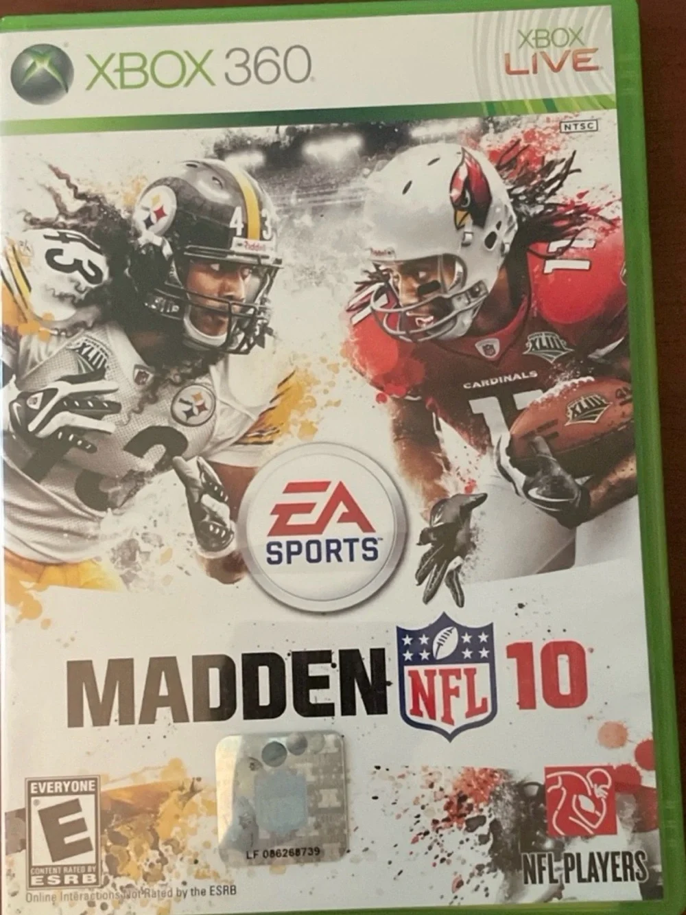 Madden NFL 10 Microsoft Xbox 360 EA Sports Electronic Arts Football Everyone